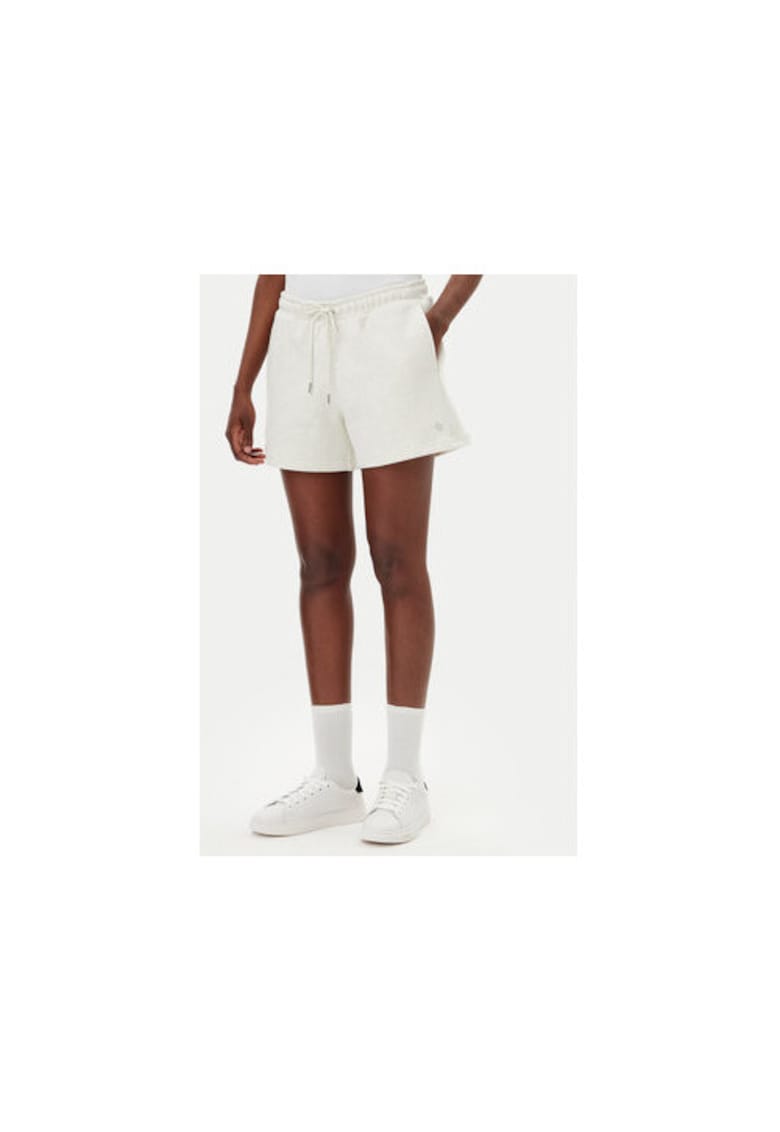 Pantaloni scurti sport dama  630525 - Bumbac - Ecru - Ecru