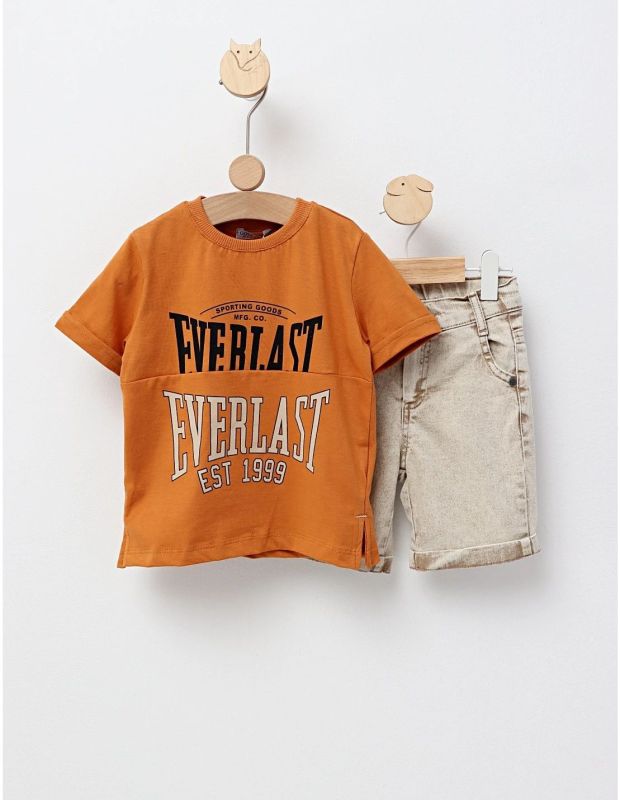 Set 2 piese EVERLAST caramiziu