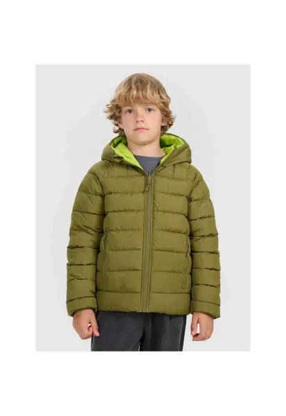 Geaca baieti JRAW25TDJAM0790-43S - 4F - Poliester - Verde