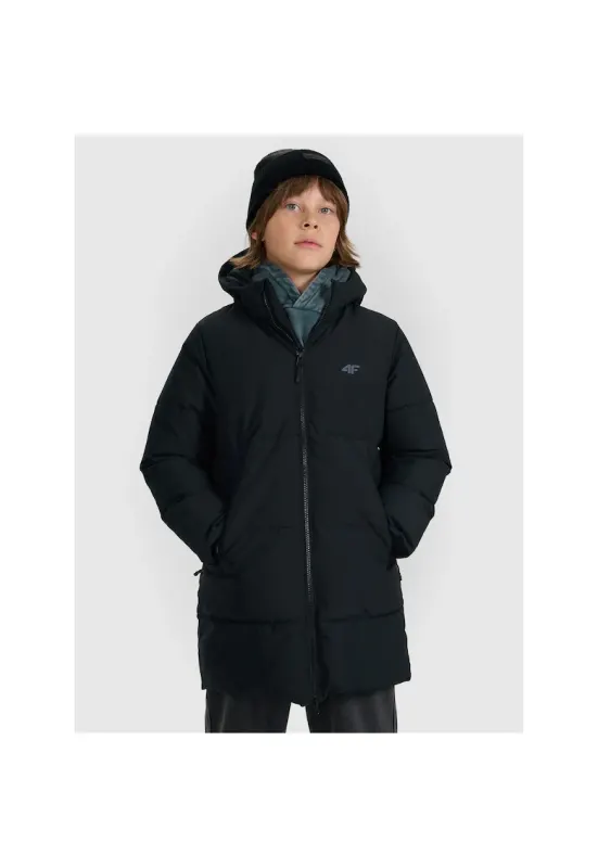 Geaca baieti JRAW25TTJAM1069-20S - 4F - Poliester - Negru
