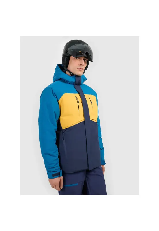 Geaca de schi barbati -  poliester - multicolor
