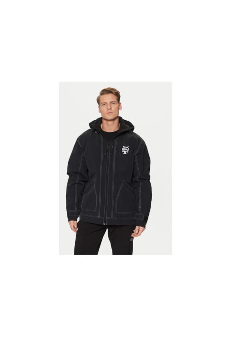 Geaca de snowboard  sintetica - neagra