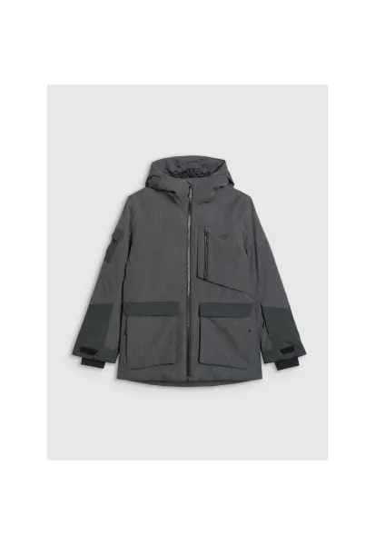 Geaca de snowboard  unisex - membrana 8000 - neagra - poliester