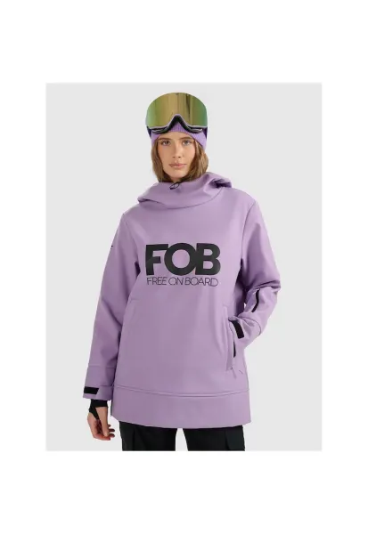 Geaca de snowboard  violet - Violet