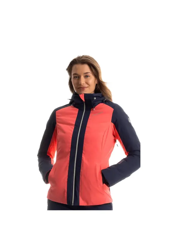 Geaca Schi Soleil Femei Coral - Coral