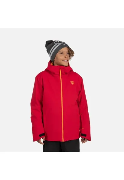 Geaca ski  JR STRAWPILE JKT - rosu - pentru juniori