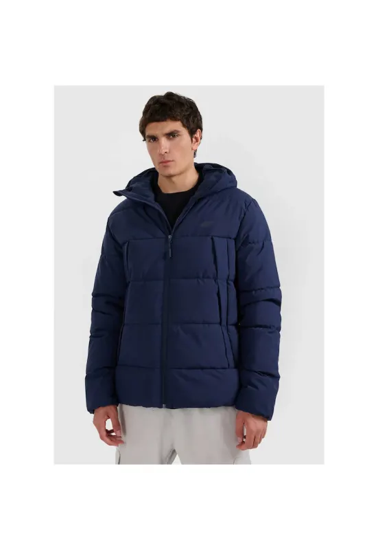 Geaca sport barbati - poliester - bleumarin