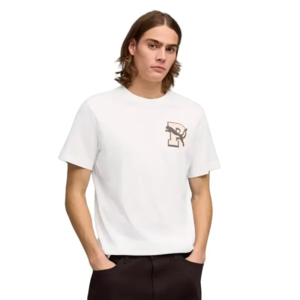 GRAPHIC Varsity Tee PUMA White 691776-02