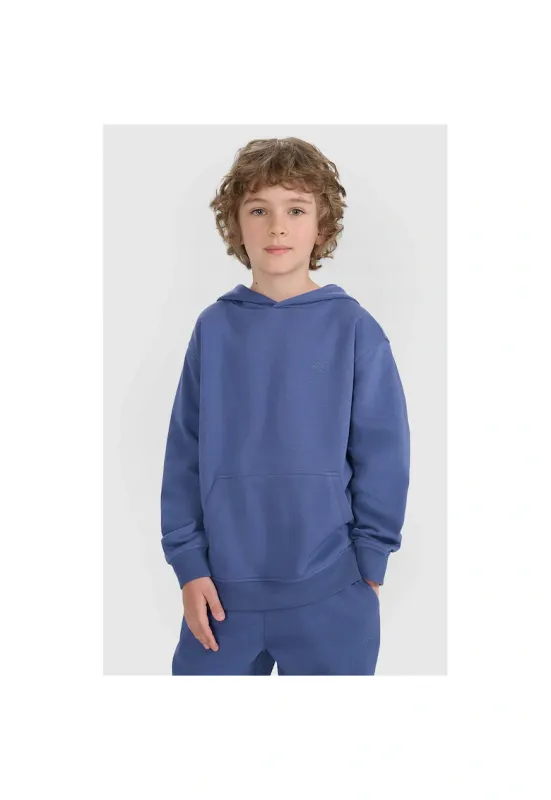 Hanorac baieti JRAW25TSWSM2490-33S - 4F - Bumbac - Bleumarin -