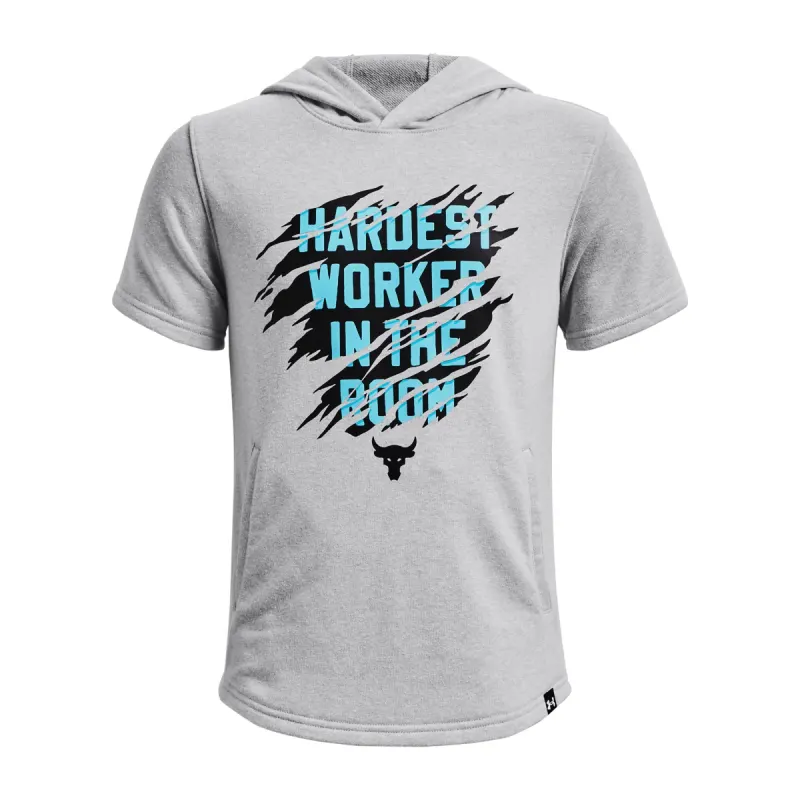 Hanorac Baieti PROJECT ROCK Short Sleeve Under Armour