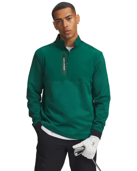 Hanorac Barbati DRIVE PRO HYBRID Half Zip Under Armour