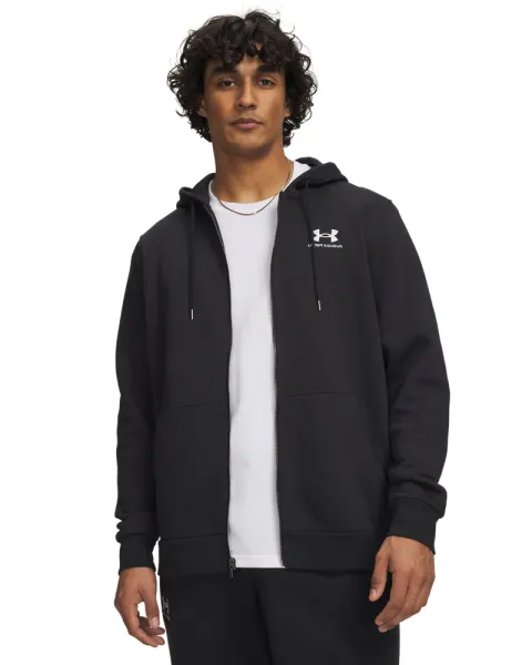 Hanorac Barbati ESSENTIAL FLEECE FULL ZIP HOODIE Under Armour