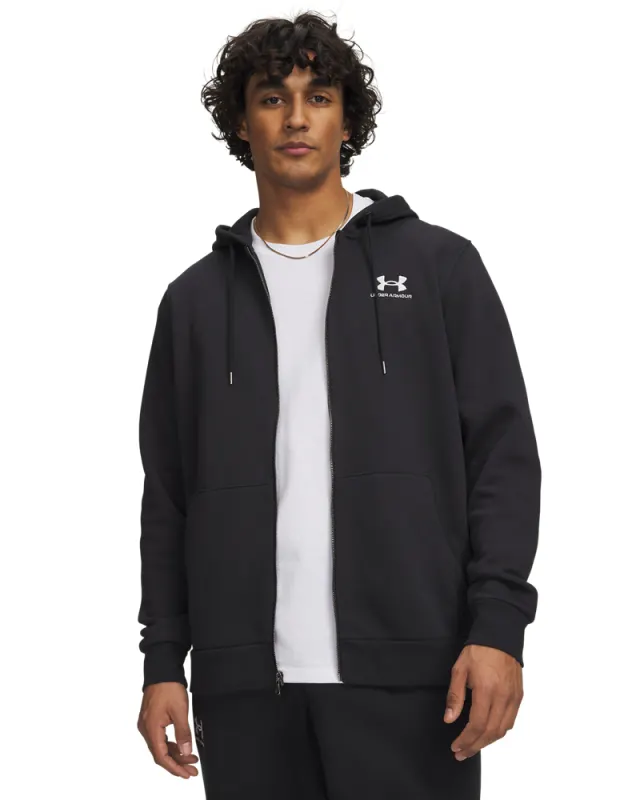 Hanorac Barbati ESSENTIAL FLEECE FULL ZIP HOODIE Under Armour