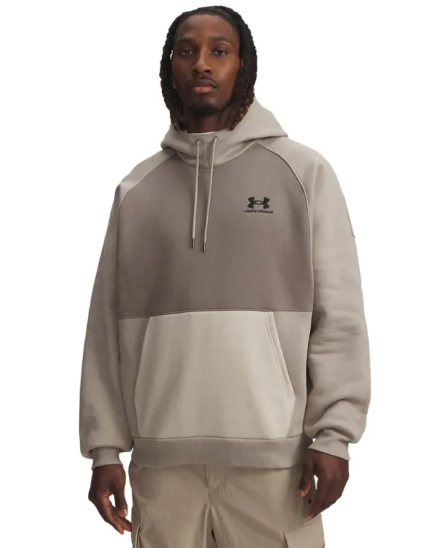 Hanorac Barbati ICON HEAVYWEIGHT COLORBLOCKED HOODIE Under Armour