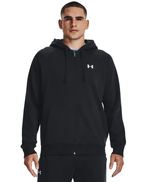 Hanorac Barbati RIVAL FLEECE Full Zip HOODIE Under Armour