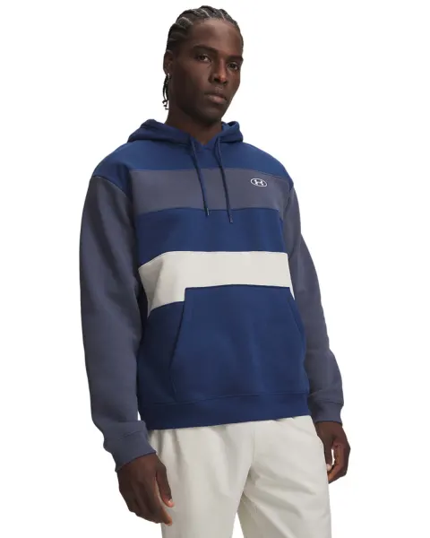 Hanorac Barbati RIVAL FLEECE STRIPED HOODIE Under Armour