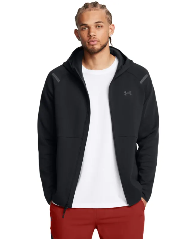 Hanorac Barbati UNSTOPPABLE FLEECE FULL ZIP HOODIE Under Armour