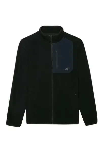 Hanorac barbati WAW24TFLEM250-20S - 4F - Lana - Negru
