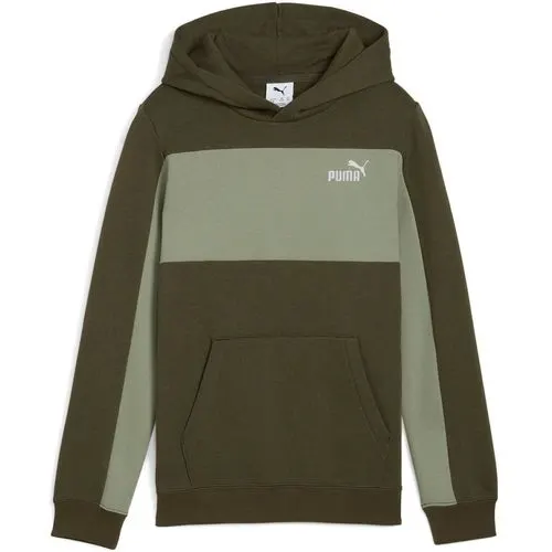 Hanorac copii Puma Ess Block Small Logo Hoodie 69078470