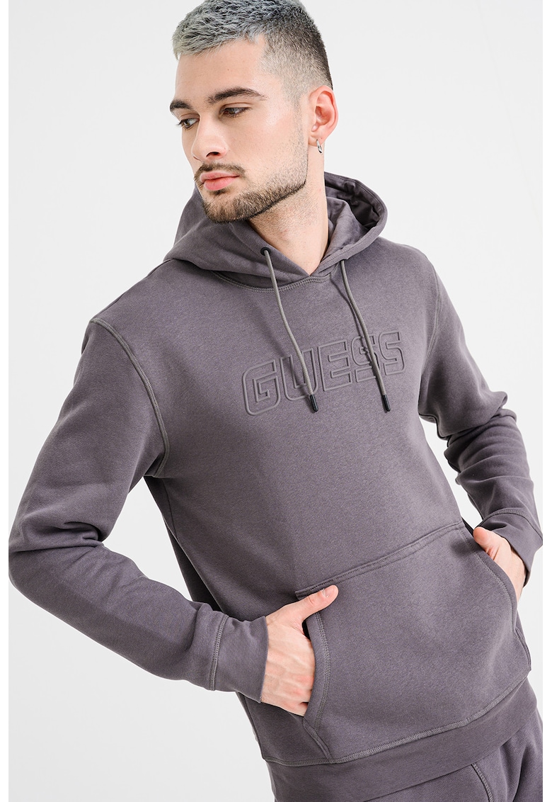 Hanorac cu buzunar kangaroo - pentru fitness - Violet deschis