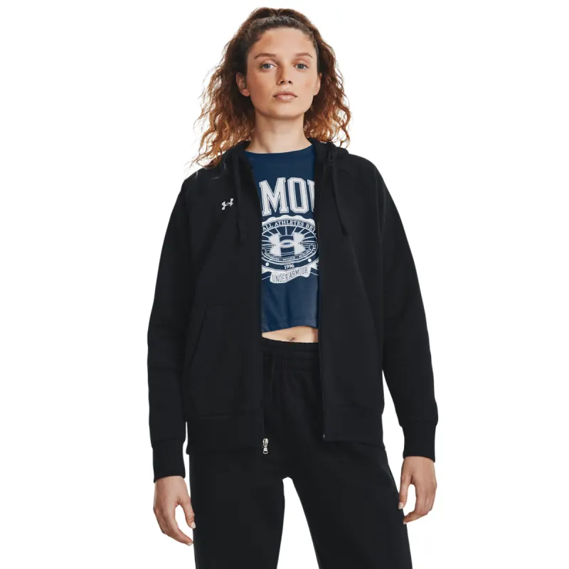 Hanorac Dama RIVAL FLEECE FULL ZIP HOODIE Under Armour