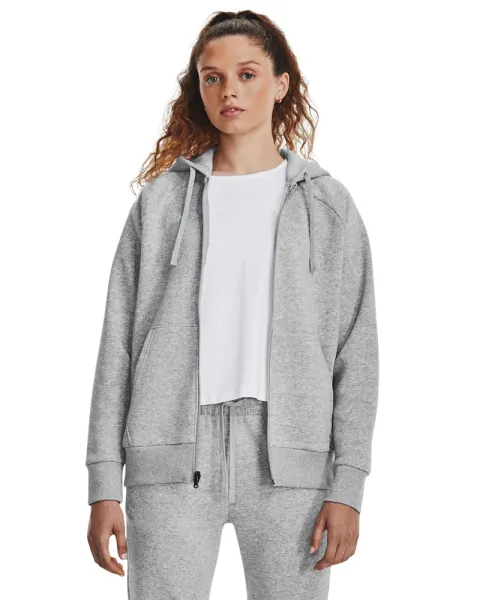 Hanorac Dama RIVAL FLEECE FZ HOODIE Under Armour