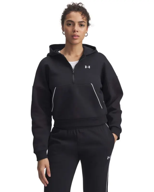 Hanorac Dama RIVAL FLEECE PIPED HOODIE Under Armour