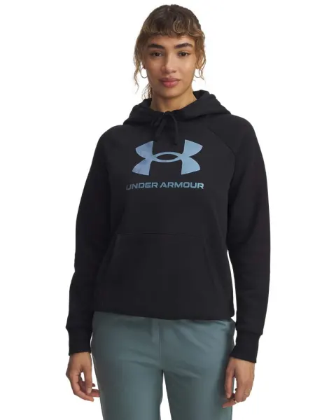 Hanorac Dama RIVAL FLEECE SHIMMER HOODIE Under Armour