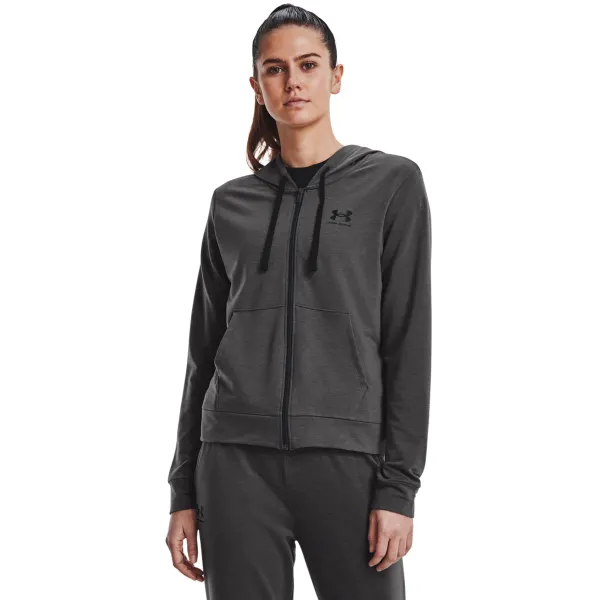 Hanorac Dama RIVAL TERRY FULL ZIP HOODIE Under Armour