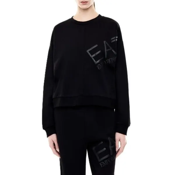 Hanorac EA7 TRAIN LOGO SERIES W MAXI LOGO T-TOP CN