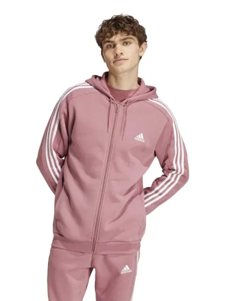 Hanorac Essentials Fleece 3-stripes