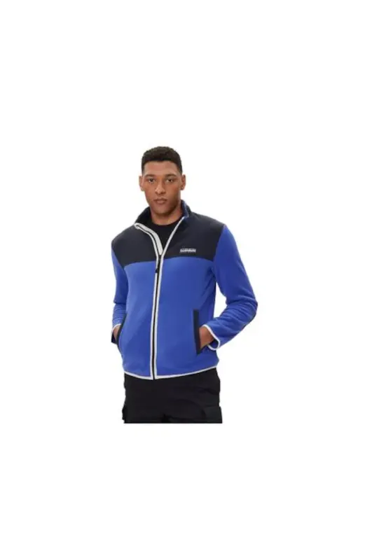 Hanorac sport barbati - poliester - albastru -