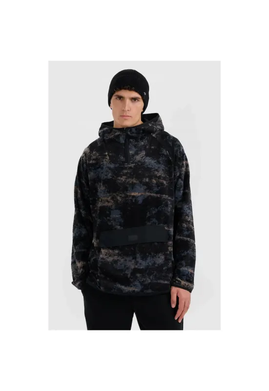Hanorac sport barbati regular - fleece - gluga