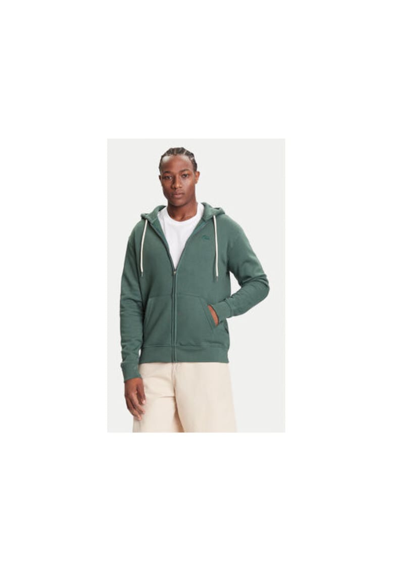 Hanorac sport barbati -  verde - bumbac/poliester