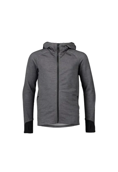 Hanorac sport copii -  lana - gri -