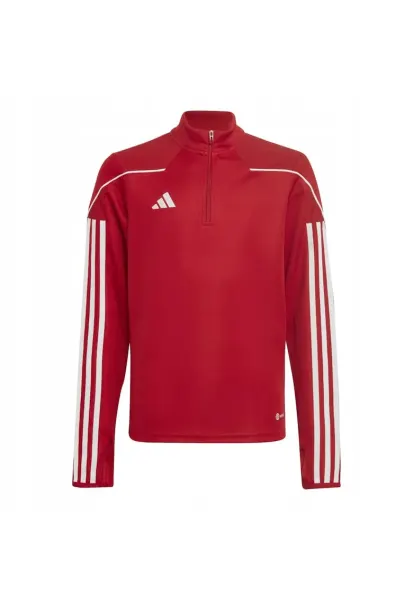 Hanorac sport copii -  poliester - rosu -