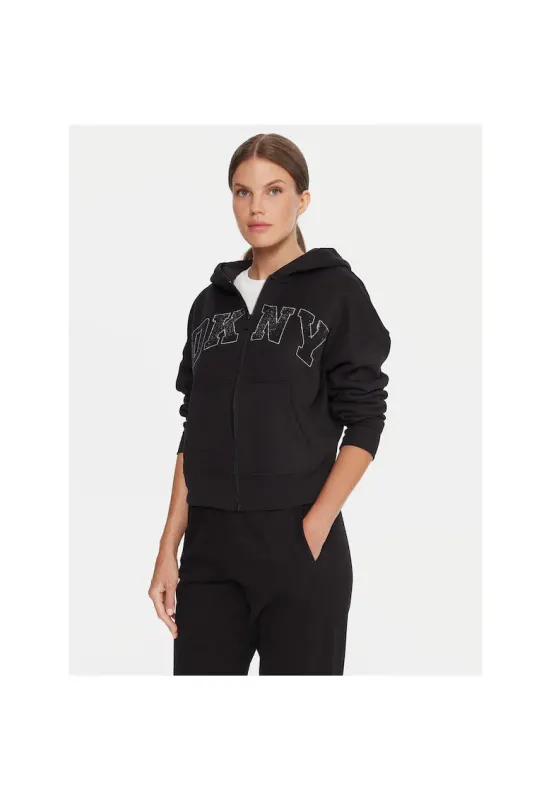 Hanorac sport dama - negru -