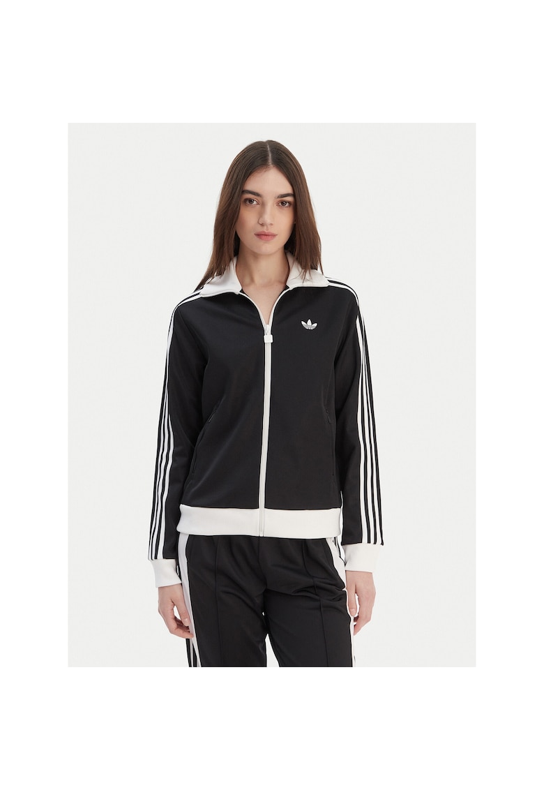 Hanorac sport dama -  negru/alb