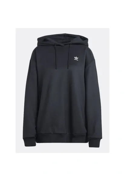Hanorac sport dama -  negru - cu logo
