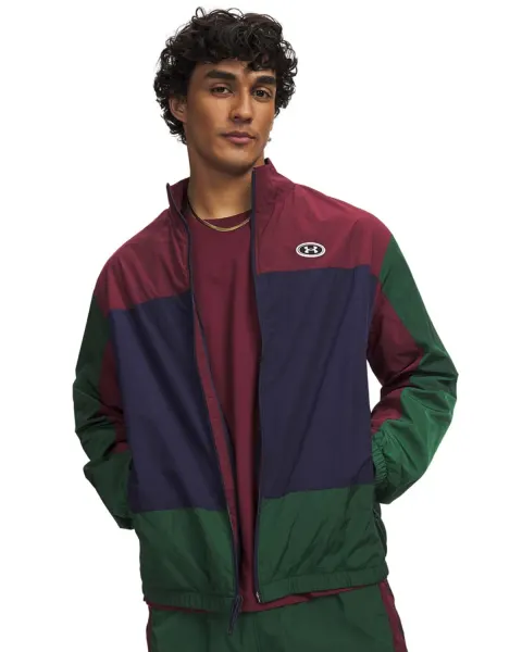 Jacheta Barbati ICON WOVEN TRACK Full Zip Under Armour