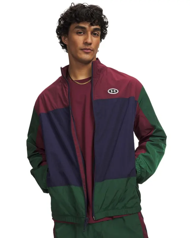 Jacheta Barbati ICON WOVEN TRACK Full Zip Under Armour