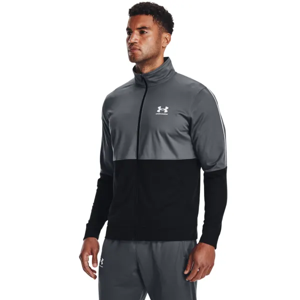 Jacheta Barbati PIQUE TRACK JACKET Under Armour