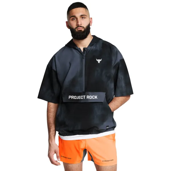 Jacheta Barbati PROJECT ROCK WARM UP JACKET HOODED Under Armour