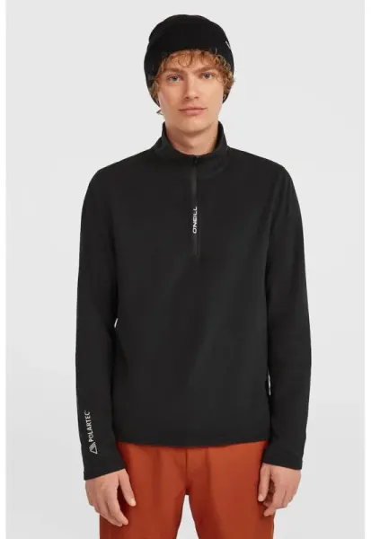 Jacheta din fleece cu fenta cu fermoar - pentru schi FWC Cruz Jack - Negru