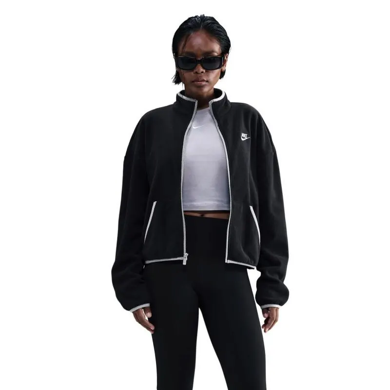 Jacheta Nike W NSW CLUB FLC LSE CZY TRK JKT