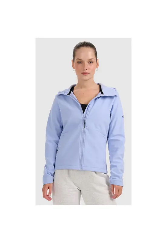 Jacheta softshell  pentru femei - rezistenta la vant - albastra - membrana NeoDry 5000