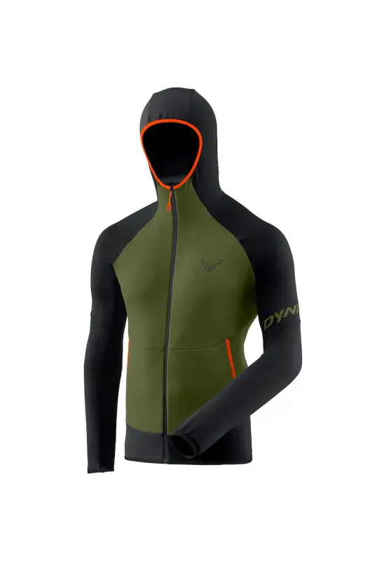 Jacheta trekking barbati Transalper Light Polartec - Verde/Negru