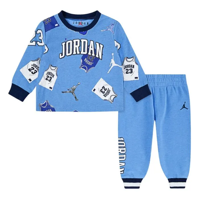 JDN MJ 23 JERSEY LS PANT SET 65F181-B9F