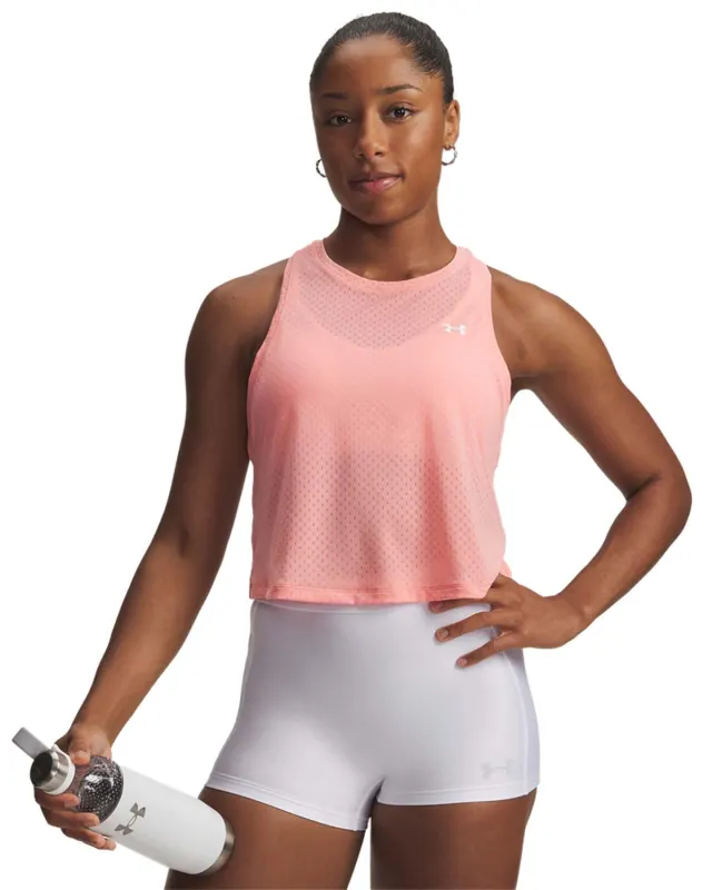 Maiou Dama TECH SPORT MESH CROP TANK Under Armour