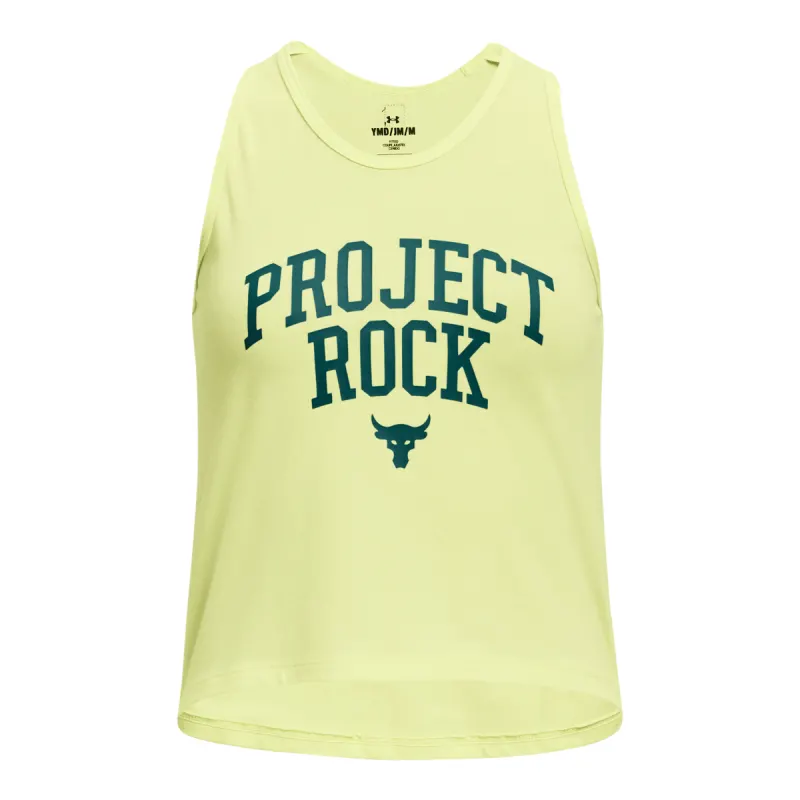 Maiou Fete PROJECT ROCK GIRLS GRAPHIC TANK Under Armour